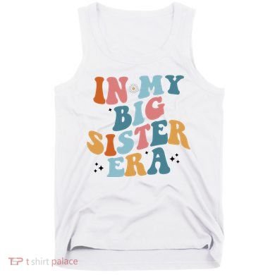 In My Big Sis Era Groovy Tank Top