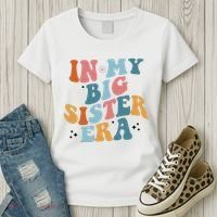 In My Big Sis Era Groovy Women's T-Shirt thumb 3