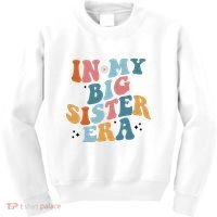 In My Big Sis Era Groovy Kids Sweatshirt thumb 0