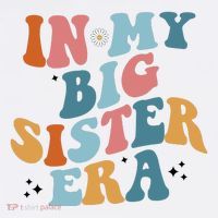In My Big Sis Era Groovy Kids Hoodie thumb 5