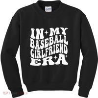 In My Baseball Girlfriend Era Kids Sweatshirt thumb 0