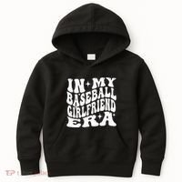 In My Baseball Girlfriend Era Kids Hoodie thumb 0
