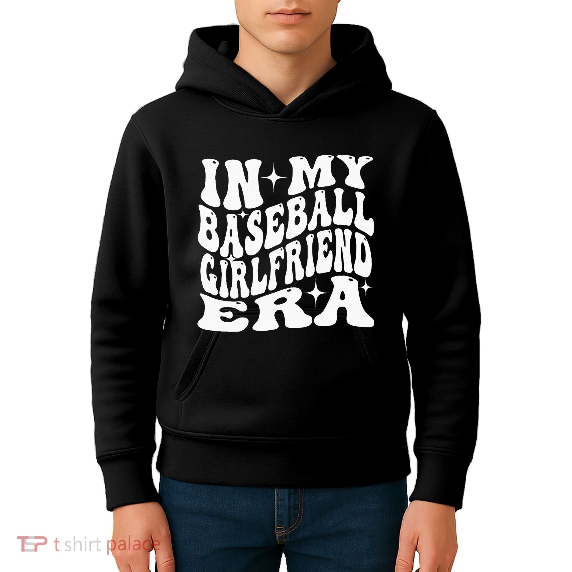 In My Baseball Girlfriend Era Kids Hoodie
