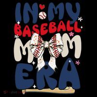 In My Baseball Mom Era Baseball Mama Coquette Bow Game Day Coffee Mug thumb 5