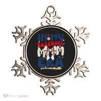 In My Baseball Mom Era Baseball Mama Coquette Bow Game Day Ornament thumb 0