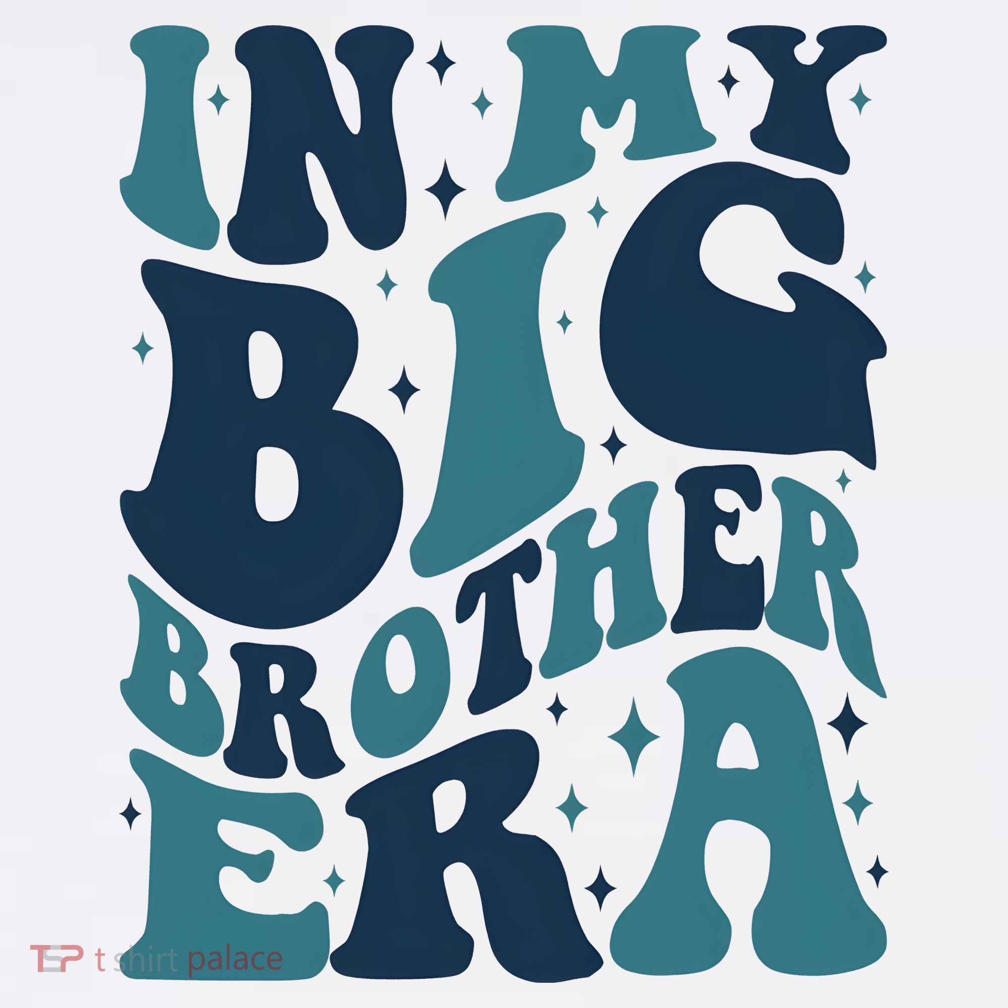 In My Big Brother Era Family Brother T-Shirt