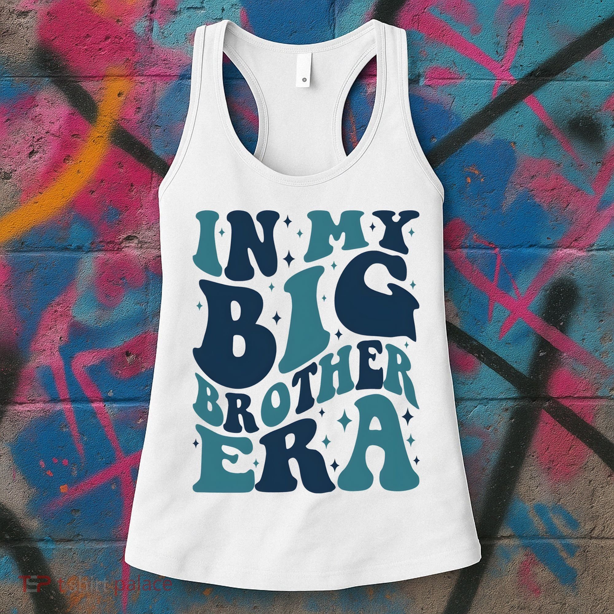 In My Big Brother Era Family Brother Women's Tank Top