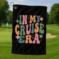 In My Cruise Era Cruising Lover Golf Towel thumb 1