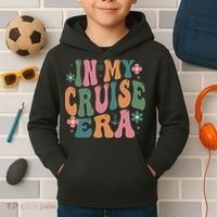 In My Cruise Era Cruising Lover Kids Hoodie thumb 2