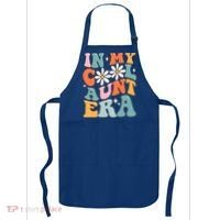In My Cool Aunt Era Smile Mothers Day Cool Funny Gift For Auntie Gift Apron thumb 0