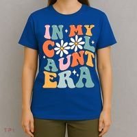 In My Cool Aunt Era Smile Mothers Day Cool Funny Gift For Auntie Gift T-Shirt thumb 4