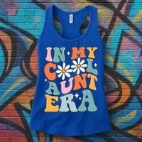 In My Cool Aunt Era Smile Mothers Day Cool Funny Gift For Auntie Gift Women's Tank Top thumb 3