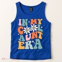 In My Cool Aunt Era Smile Mothers Day Cool Funny Gift For Auntie Gift Tank Top thumb 2