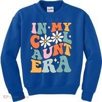 In My Cool Aunt Era Smile Mothers Day Cool Funny Gift For Auntie Gift Kids Sweatshirt thumb 0