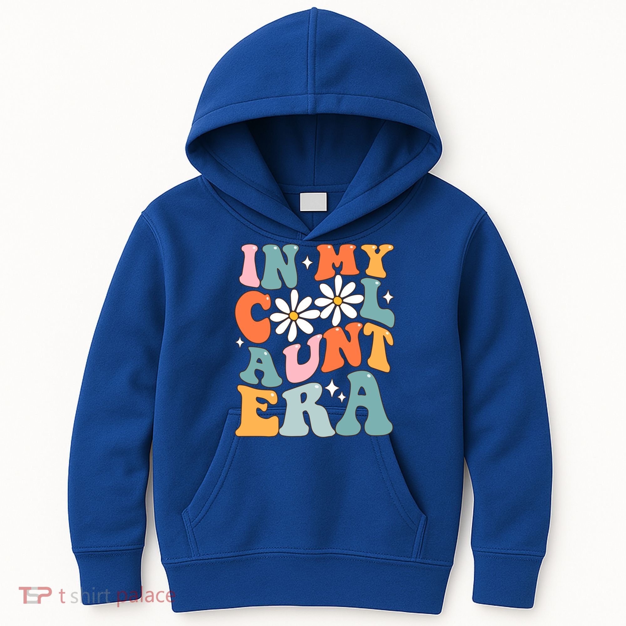 In My Cool Aunt Era Smile Mothers Day Cool Funny Gift For Auntie Gift Kids Hoodie