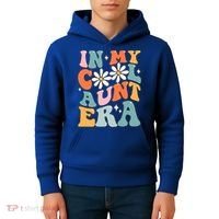 In My Cool Aunt Era Smile Mothers Day Cool Funny Gift For Auntie Gift Kids Hoodie thumb 4
