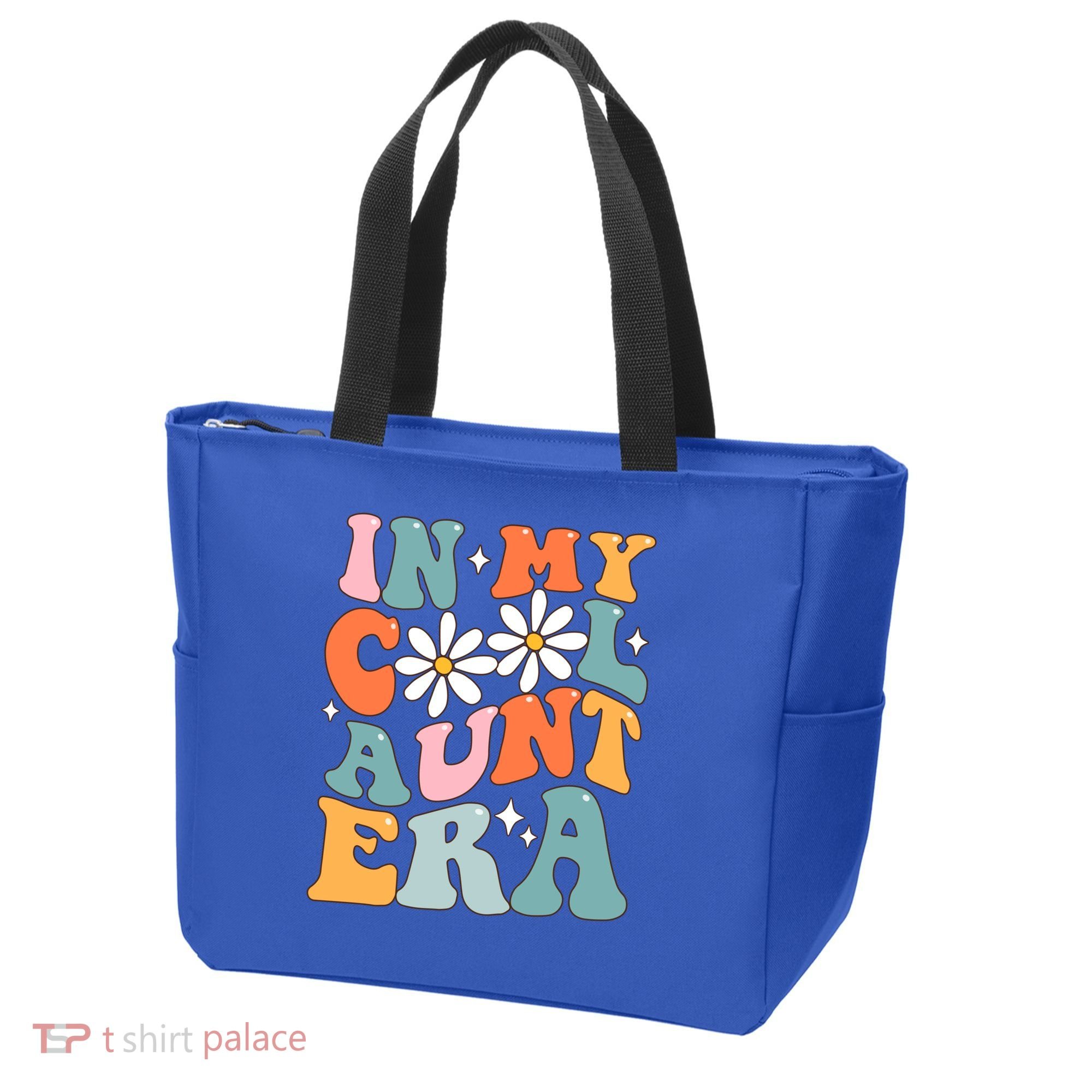 In My Cool Aunt Era Smile Mothers Day Cool Funny Gift For Auntie Gift Tote Bag