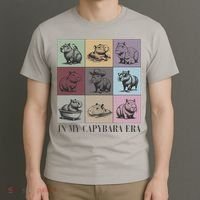 In My Capybara Era Capybara Lover Gift T-Shirt thumb 3