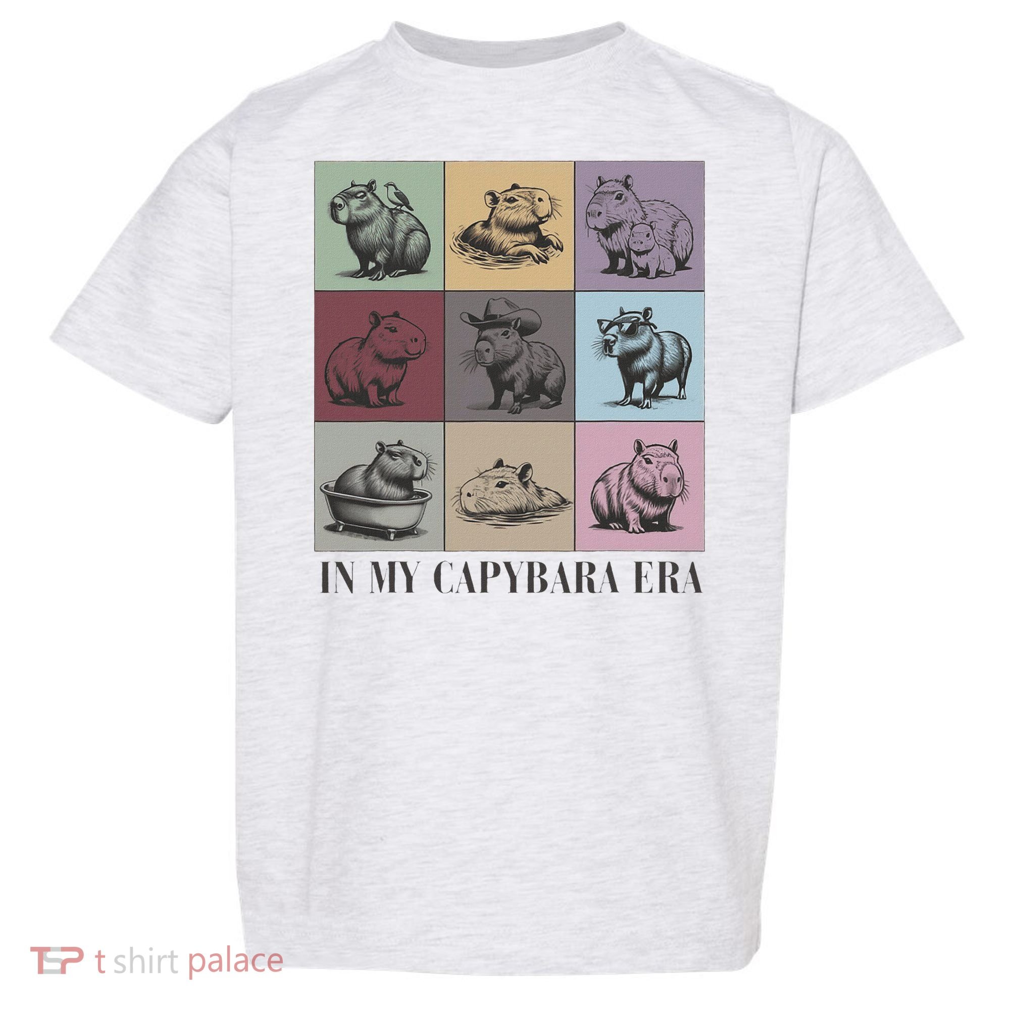 In My Capybara Era Capybara Lover Gift Toddler T-Shirt