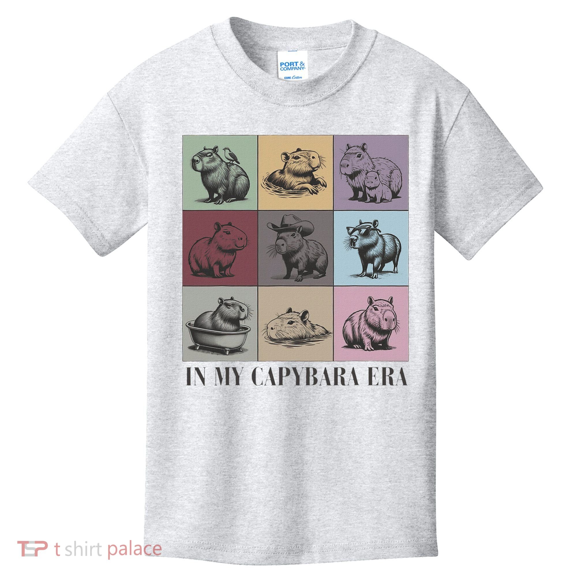 In My Capybara Era Capybara Lover Gift Kids T-Shirt