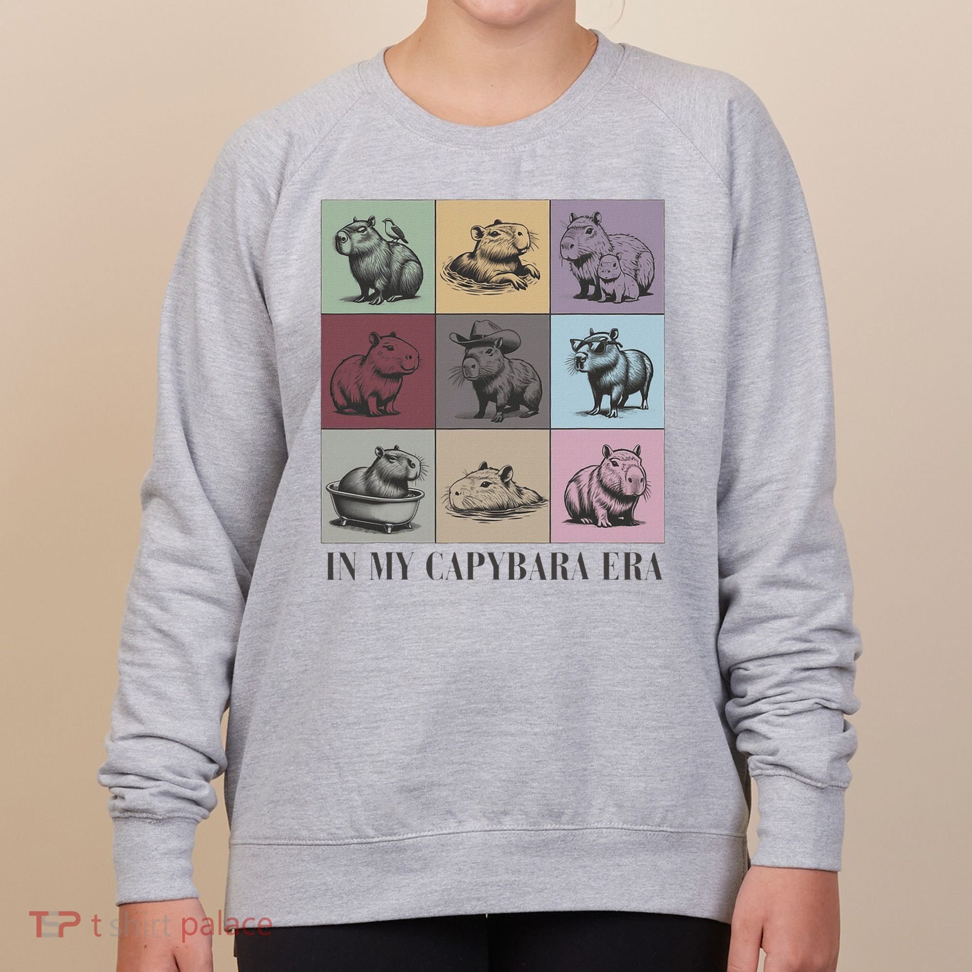 In My Capybara Era Capybara Lover Gift Women's Sweatshirt