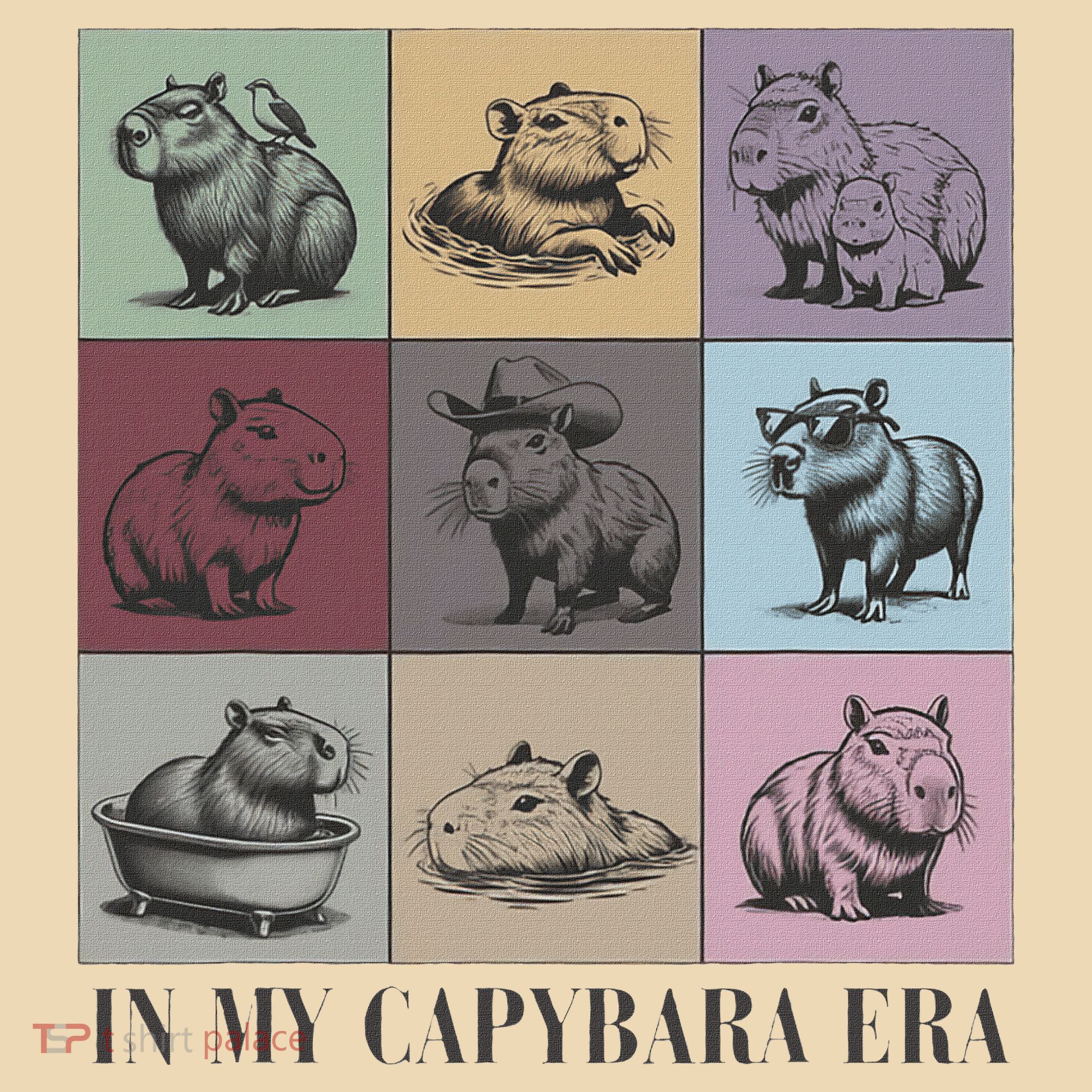 In My Capybara Era Capybara Lover Gift Tote Bag