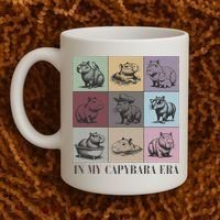 In My Capybara Era Capybara Lover Gift Coffee Mug thumb 2
