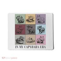 In My Capybara Era Capybara Lover Gift Mousepad thumb 0