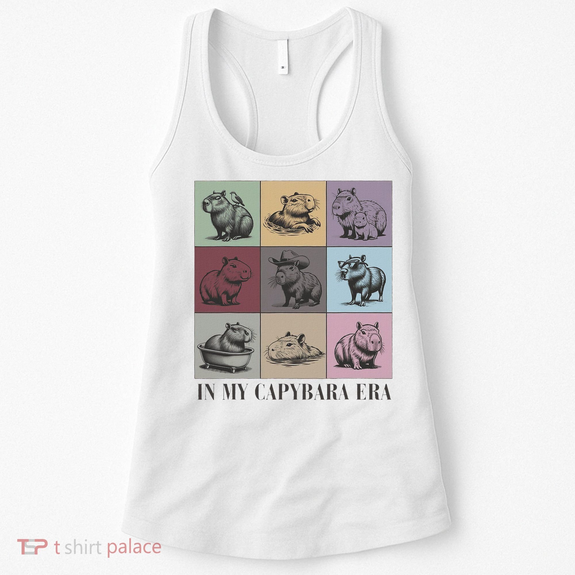 In My Capybara Era Capybara Lover Gift Women's Tank Top