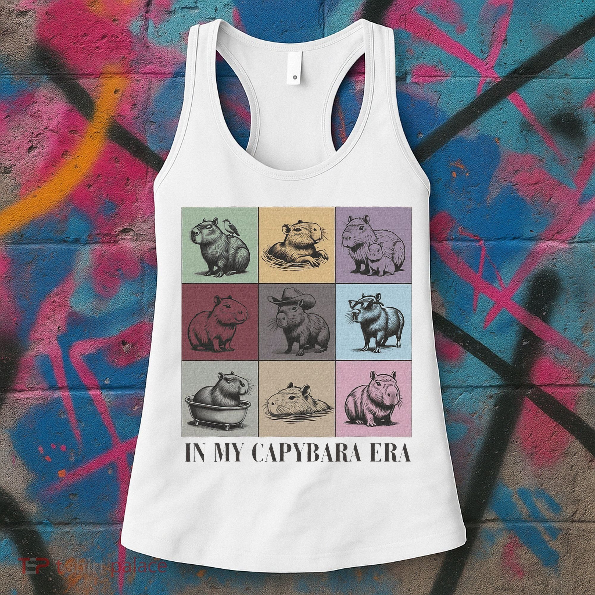 In My Capybara Era Capybara Lover Gift Women's Tank Top