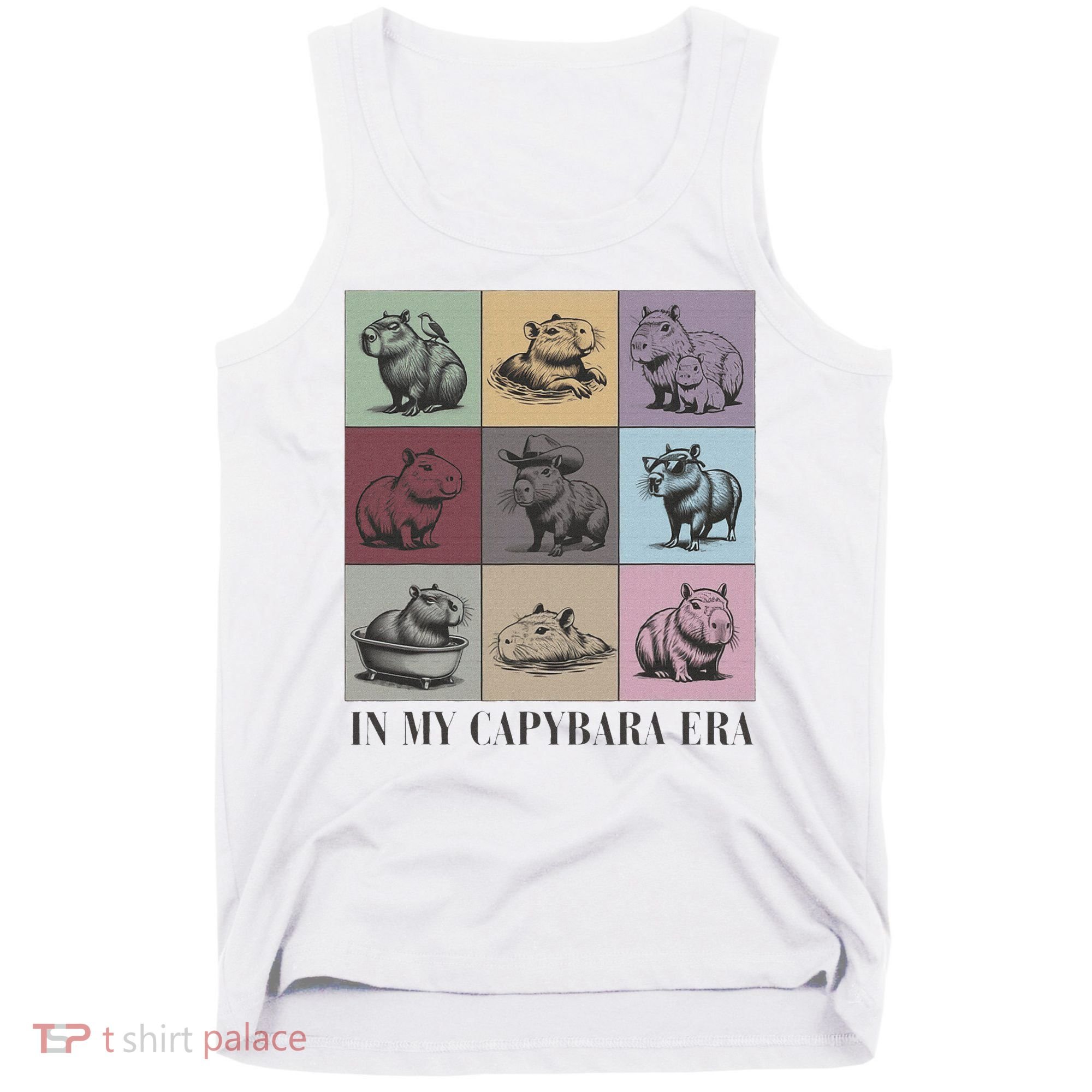 In My Capybara Era Capybara Lover Gift Tank Top
