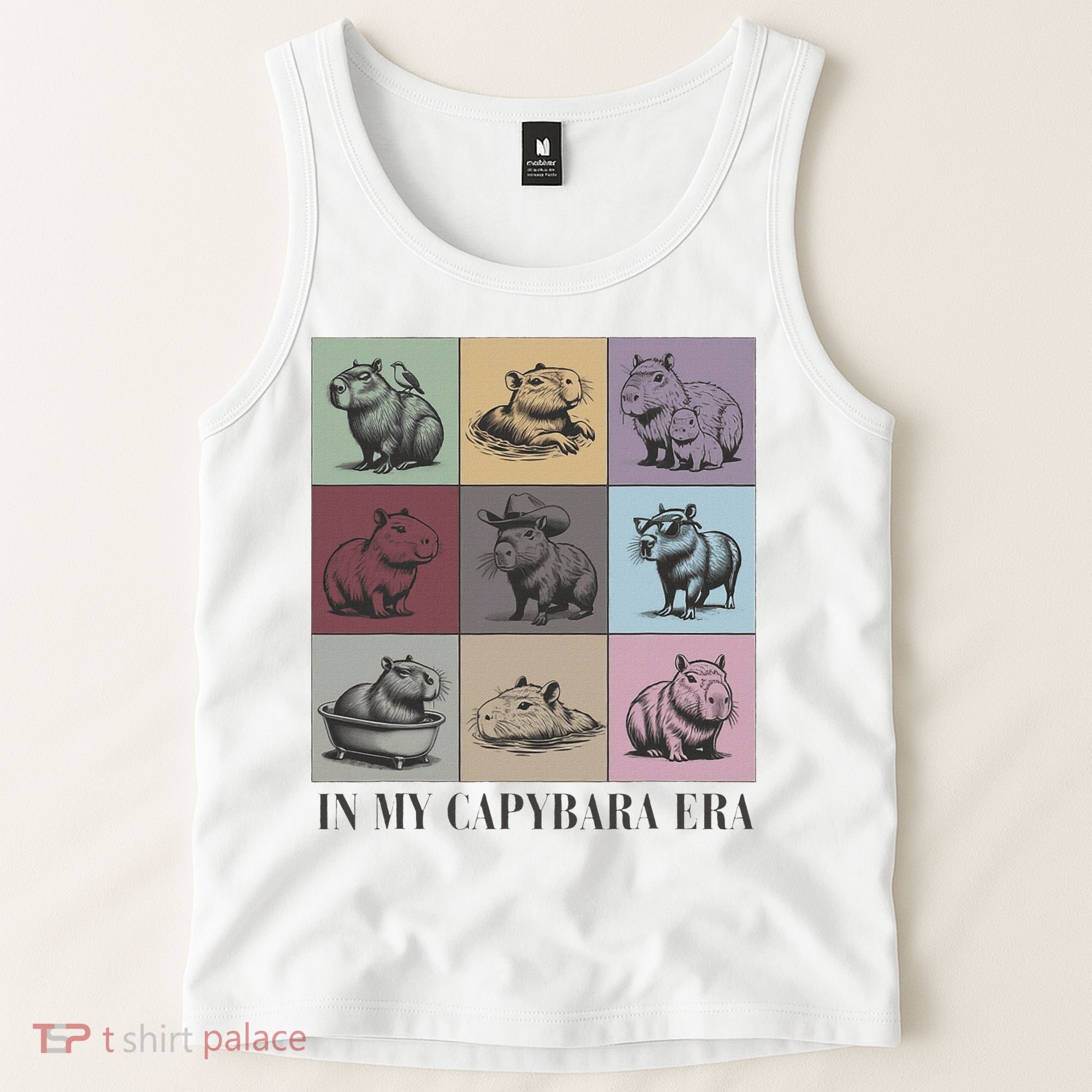 In My Capybara Era Capybara Lover Gift Tank Top