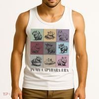 In My Capybara Era Capybara Lover Gift Tank Top thumb 3