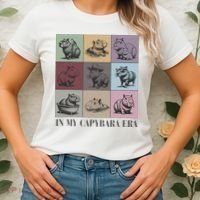 In My Capybara Era Capybara Lover Gift Women's T-Shirt thumb 2