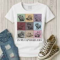 In My Capybara Era Capybara Lover Gift Women's T-Shirt thumb 3