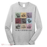 In My Capybara Era Capybara Lover Gift Long Sleeve Shirt thumb 0