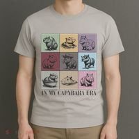 In My Capybara Era Capybara Lover Gift T-Shirt thumb 3