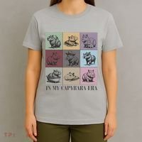 In My Capybara Era Capybara Lover Gift T-Shirt thumb 4