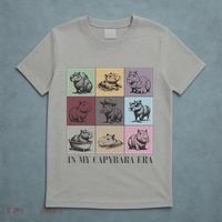 In My Capybara Era Capybara Lover Gift T-Shirt thumb 5