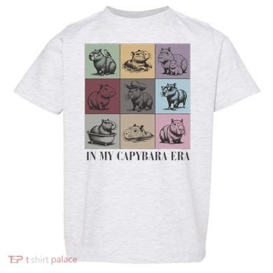 In My Capybara Era Capybara Lover Gift Toddler T-Shirt