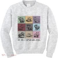 In My Capybara Era Capybara Lover Gift Kids Sweatshirt thumb 0