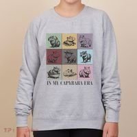 In My Capybara Era Capybara Lover Gift Women's Sweatshirt thumb 0