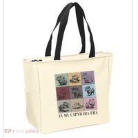 In My Capybara Era Capybara Lover Gift Tote Bag thumb 2