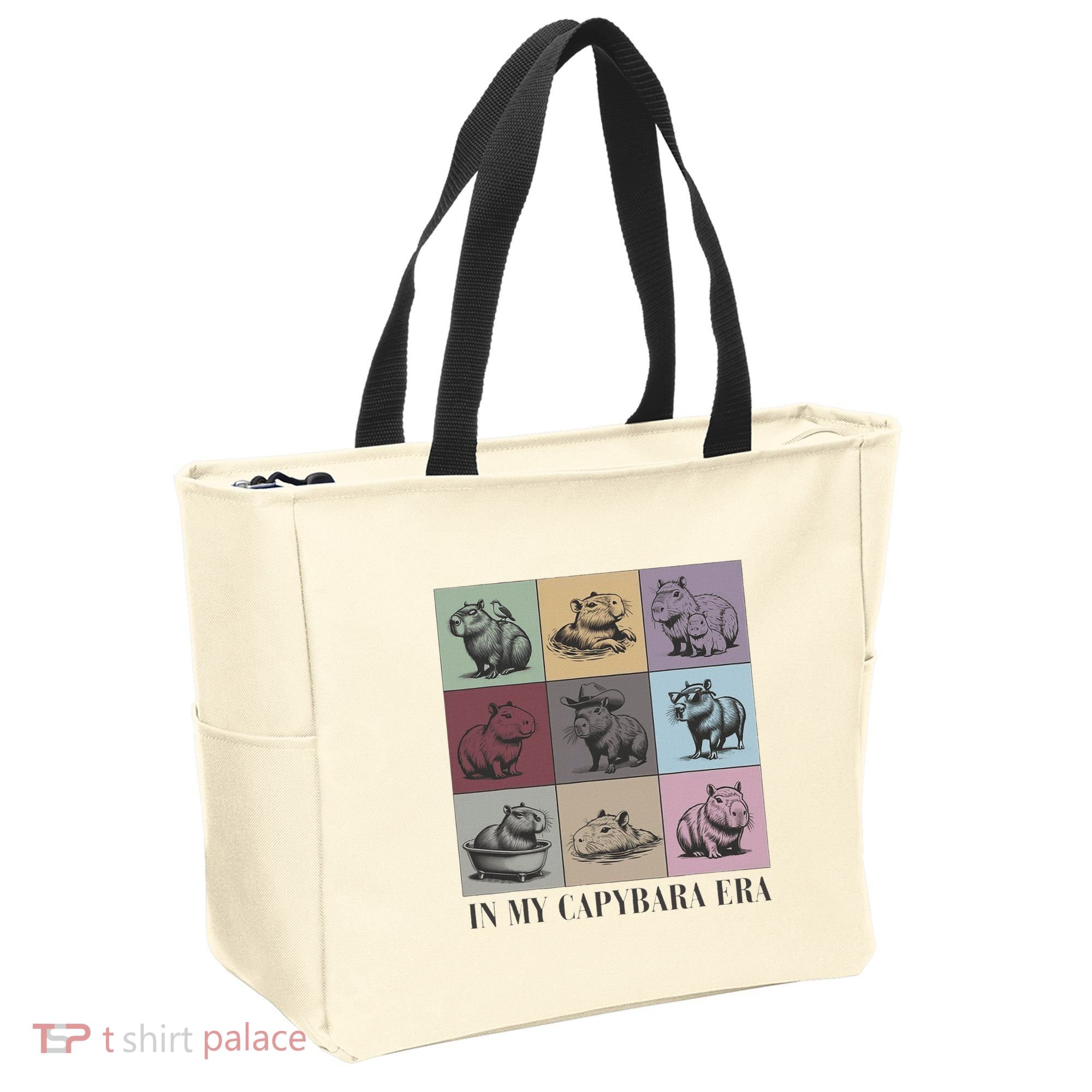 In My Capybara Era Capybara Lover Gift Tote Bag