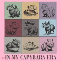 In My Capybara Era Capybara Lover Gift Coaster thumb 2