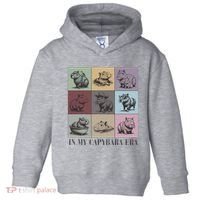 In My Capybara Era Capybara Lover Gift Toddler Hoodie thumb 0