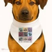 In My Capybara Era Capybara Lover Gift USA-Made Doggie Bandana thumb 1