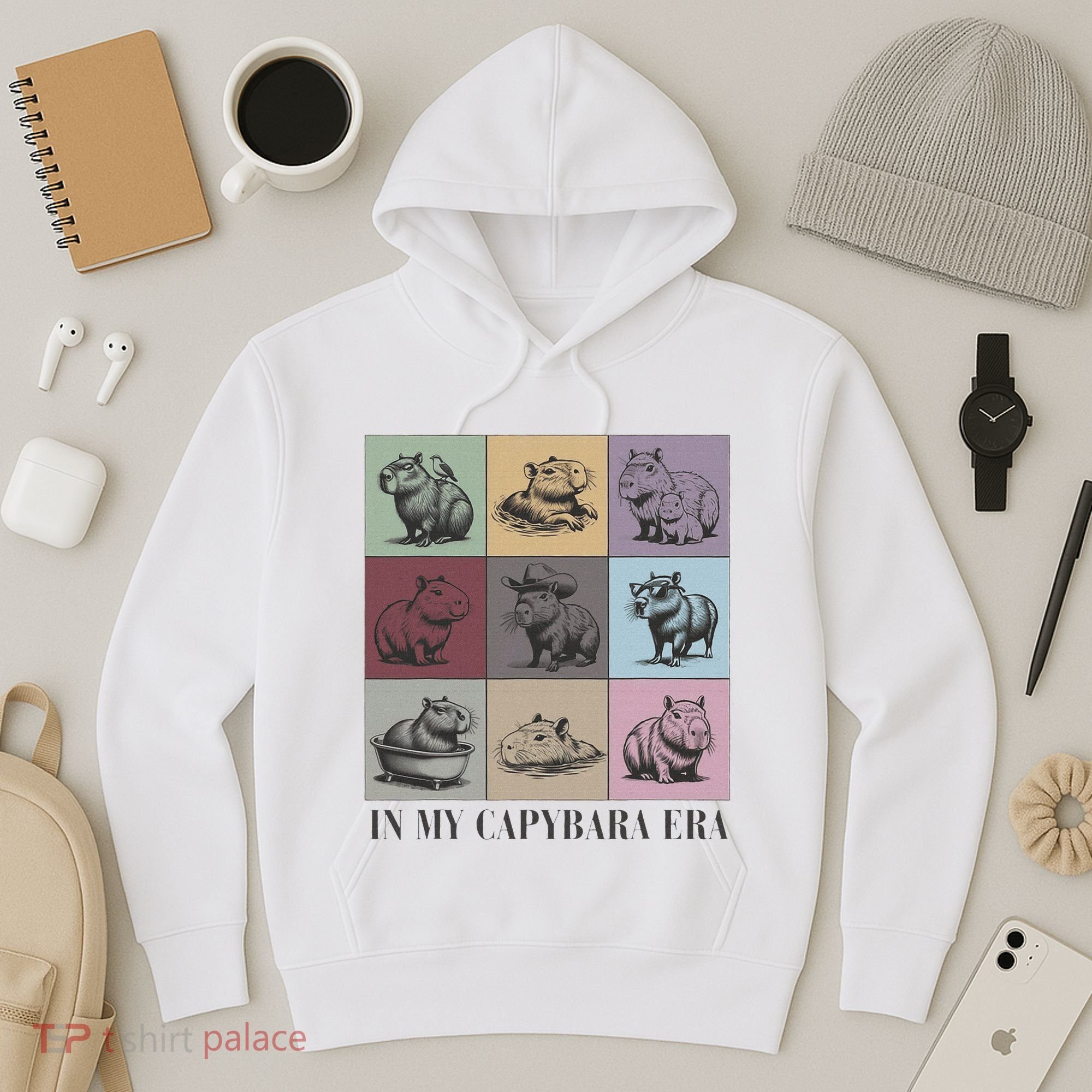 In My Capybara Era Capybara Lover Gift Hoodie