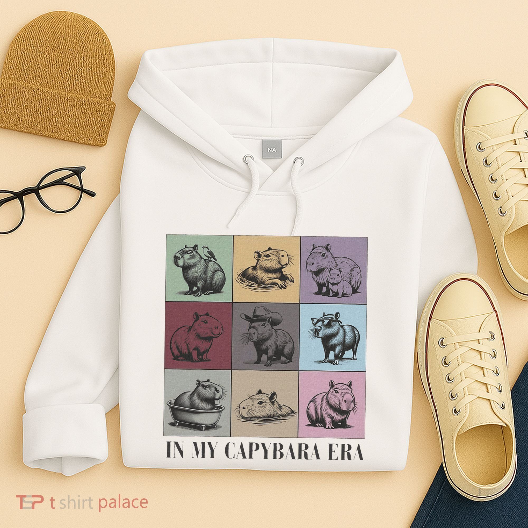 In My Capybara Era Capybara Lover Gift Hoodie