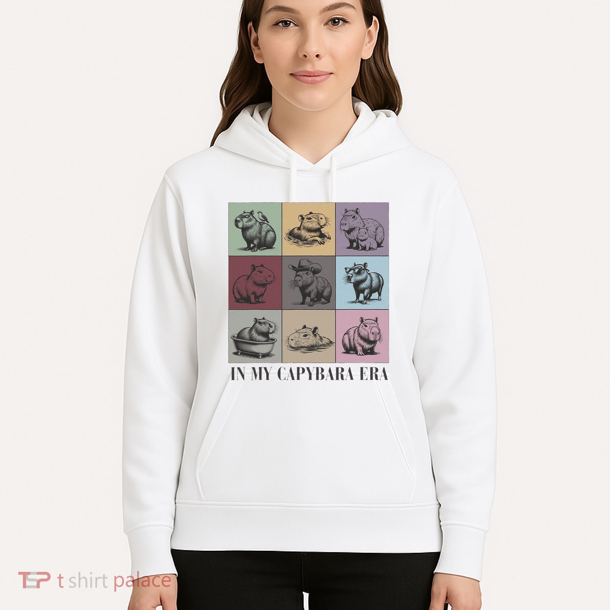 In My Capybara Era Capybara Lover Gift Hoodie